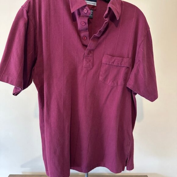 Boulevard Burgundy Polo Shirt   8543 - Picture 5 of 8
